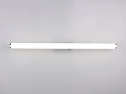 2er SET Bad Spiegelleuchten mit Schalter, Licht neutralweiß, Breite 80cm