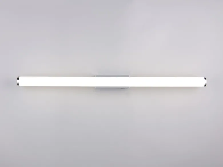 2er SET Bad Spiegelleuchten mit Schalter, Licht neutralweiß, Breite 80cm