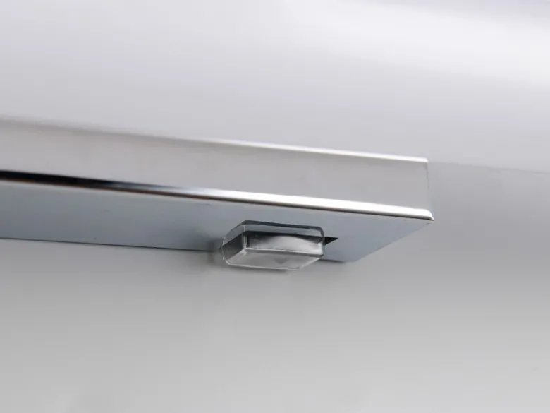 2er SET Bad Spiegelleuchten mit Schalter, Licht neutralweiß, Breite 80cm
