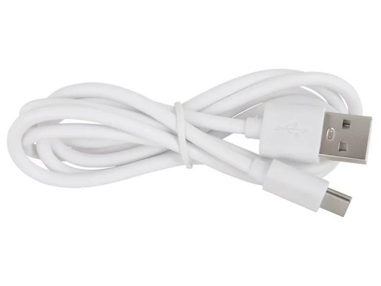 2er Set Dimmbare Akku Tischleuchten per USB aufladbar, Messing, Höhe 31cm