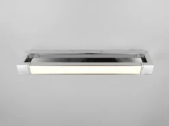 2er SET dimmbare LED Bad Spiegelleuchten schwenkbar, Chrom Breite 50cm