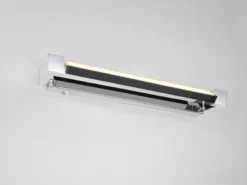 2er SET dimmbare LED Bad Spiegelleuchten schwenkbar, Chrom Breite 50cm