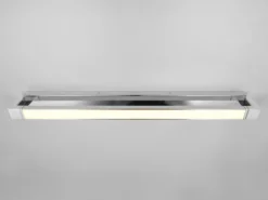 2er SET dimmbare LED Bad Spiegelleuchten schwenkbar, Chrom Breite 80cm