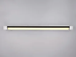 2er SET dimmbare LED Bad Spiegelleuchten schwenkbar, Chrom Breite 80cm
