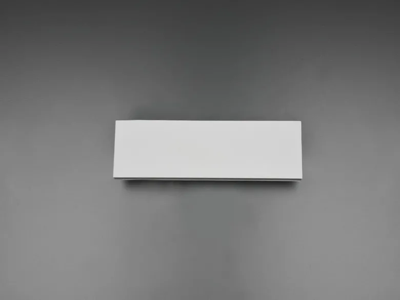 2er Set Flache LED Wandleuchten Up & Down Weiß - 3 Stufen Dimmer, Breite 28cm