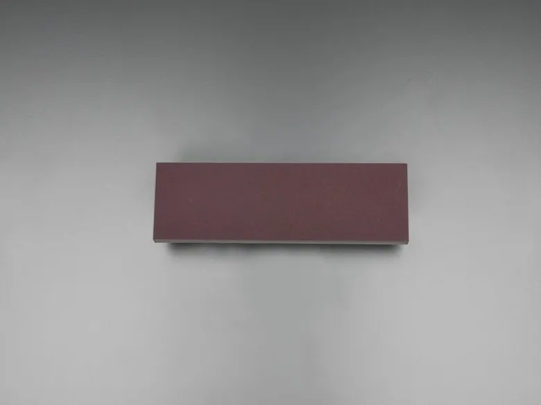 2er Set Flache LED Wandleuchten Up & Down Rostoptik - 3 Stufen Dimmer, B: 28cm