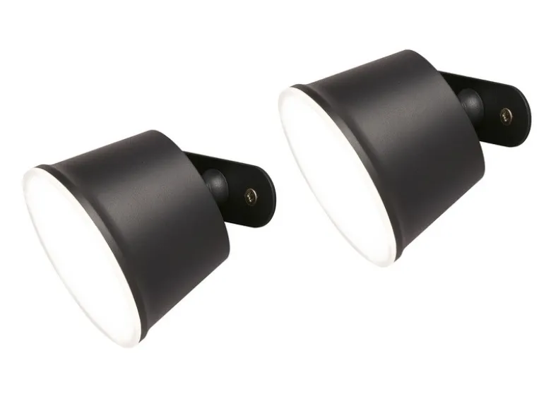2er SET kabellose Outdoor Lampen - 3in1 Tischlampe / Wandlampe & Deckenleuchte
