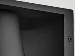 2er SET kleine LED Außenwandleuchten Schwarz, Salzluft resistent, Höhe 15,5cm