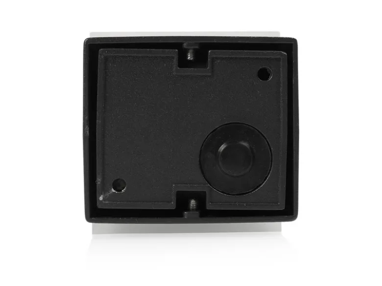2er Set Kleine Up and Down LED Außenwandleuchten Aluminium Schwarz, 7,5x7cm