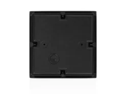 2er Set LED Außenwandleuchten aus Aluminium in Schwarz, 17x15cm