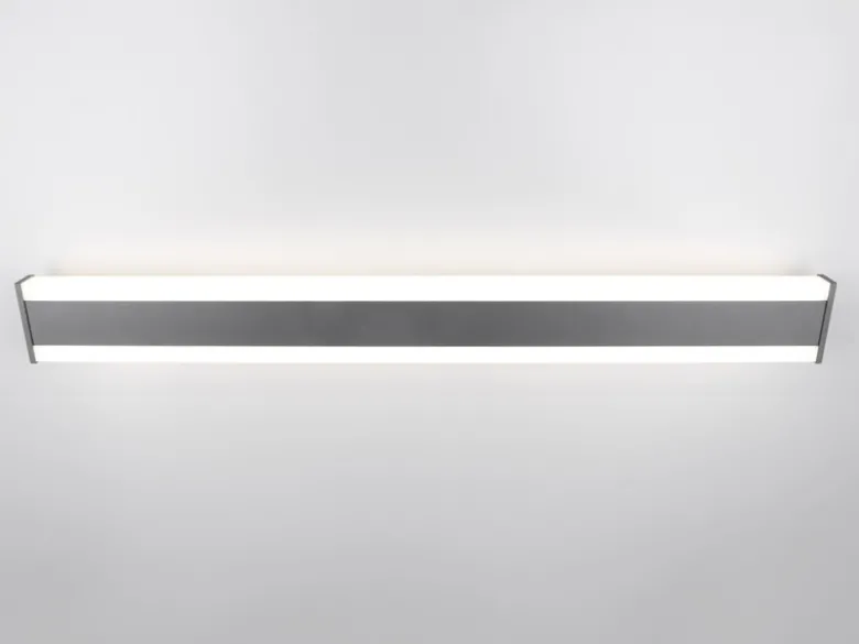 2er-Set LED Außenwandleuchten Up and Down Lichteffekt, Anthrazit 100cm lang