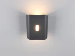 2er Set LED Außenwandleuchten Up and Down & Lichtfarbe einstellbar, H 20cm