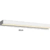 2er SET LED Badezimmer Wandleuchten Up-Down Chrom, Breite 60cm