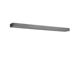2er SET LED Badezimmer Wandleuchten Up-Down Schwarz, Breite 90cm