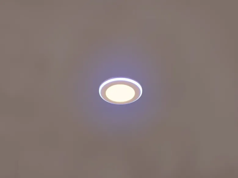 3er SET LED Einbaustrahler ARGUS Weiß mit Fernbedienung dimmbar & RGBW, Ø 8cm