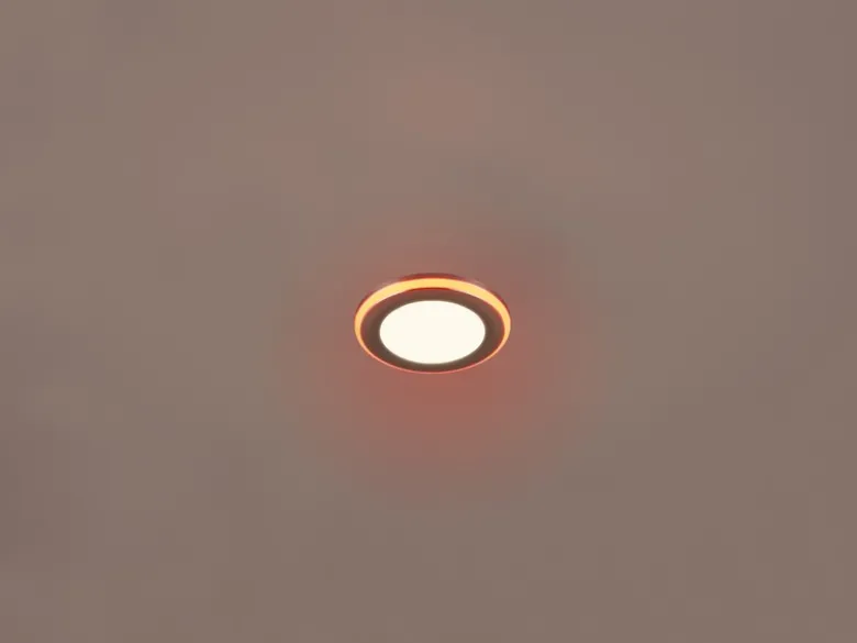 3er SET LED Einbaustrahler ARGUS Chrom mit Fernbedienung dimmbar & RGBW, Ø 8cm