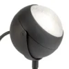 2er-Set LED-Erdspießstrahler Gartenstrahler LECCE 40cm Alu, schwenkbar, 4W, IP44