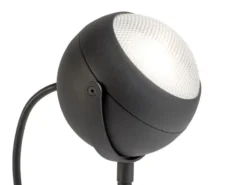 2er-Set LED-Erdspießstrahler Gartenstrahler LECCE 40cm Alu, schwenkbar, 4W, IP44