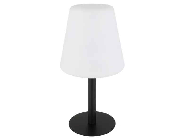 2er Set LED Outdoor Solar Tischleuchten mit RGB Farbwechsel, Höhe 30cm