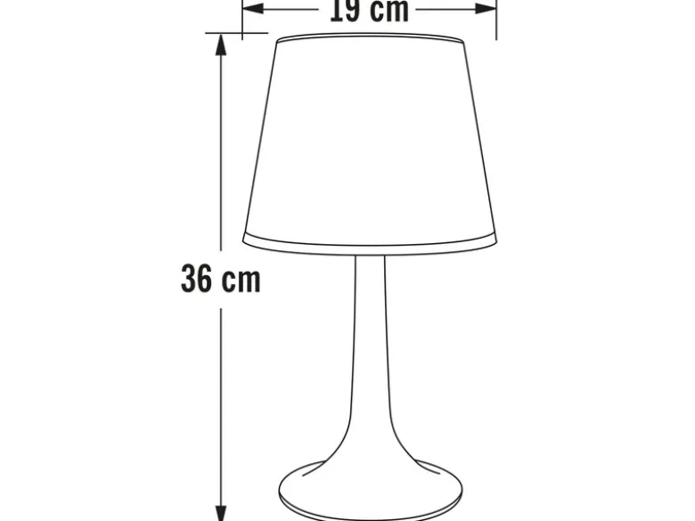 2er Set LED Solar Outdoor Tischleuchten Weiß, Höhe 36cm