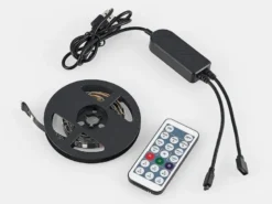 2er Set LED Streifen mit Fernbedienung, RGB & Sound Control - 120cm