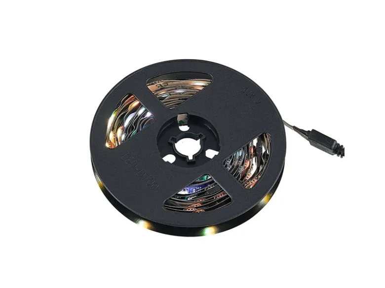 2er Set LED Streifen mit Fernbedienung, RGB & Sound Control - 300cm