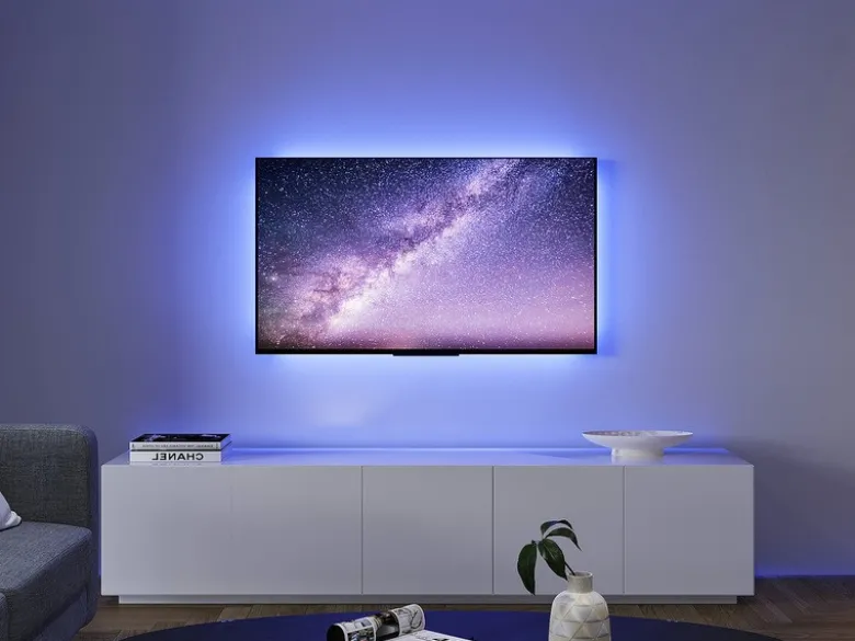 2er Set LED Streifen mit Fernbedienung, RGB & Sound Control - 300cm