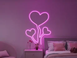 2er Set LED Streifen mit Fernbedienung, RGB Farbwechsler & Dimmer - 5 Meter