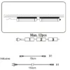 2er SET LED Unterbauleuchten mit Schalter & 230V Direktanschluss, Länge 51cm