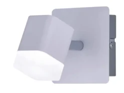 2er SET LED Wand- & Deckenstrahler Weiß matt, Breite 10cm