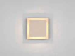 2er SET LED Wandlampen Beige verstellbar für indirekte Beleuchtung, Höhe 18cm