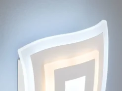 2er SET LED Wandlampen mit Schalter, dimmbar & Tageslicht, Höhe 43cm
