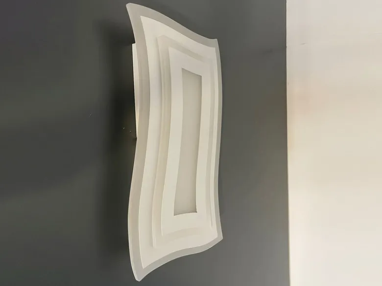 2er SET LED Wandlampen mit Schalter, dimmbar & Tageslicht, Höhe 43cm