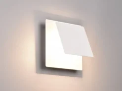 2er SET LED Wandlampen Weiß verstellbar für indirekte Beleuchtung, Höhe 18cm