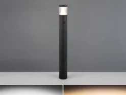 2er Set LED Wegeleuchten mit Bewegungsmelder zur Reihenschaltung, Höhe 100cm