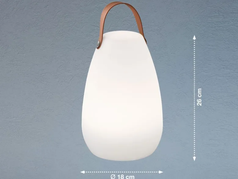 2er SET Outdoor Akku Tischlampen mit RGB & Fernbedienung in 2 Größen