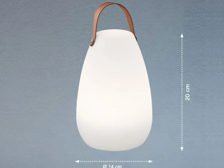 2er SET Outdoor Akku Tischlampen mit RGB & Fernbedienung in 2 Größen
