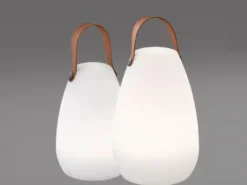 2er SET Outdoor Akku Tischlampen mit RGB & Fernbedienung in 2 Größen