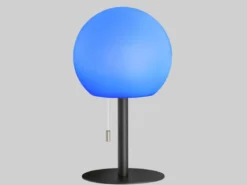 2er SET Outdoor Akku Tischlampen ohne Kabel - dimmbar & RGB Höhe 31cm