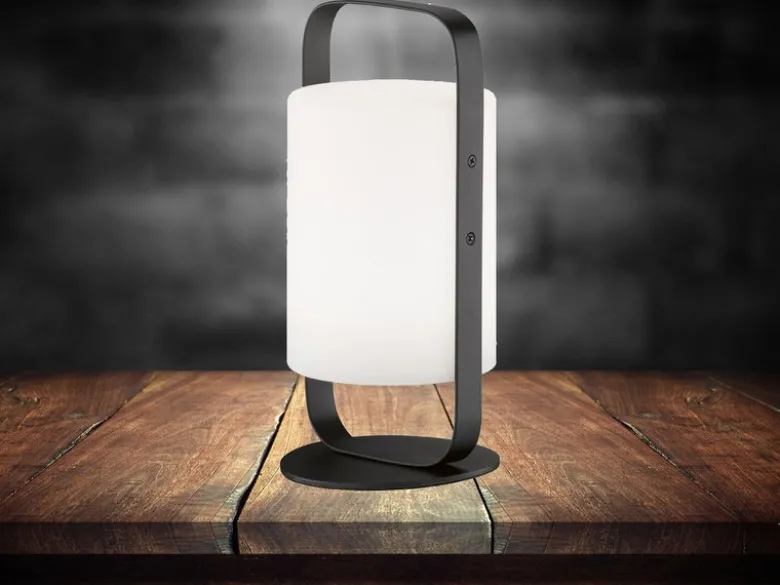 2er SET Outdoor Akku Tischlampen mit Fernbedienung & RGB, Höhe 25cm