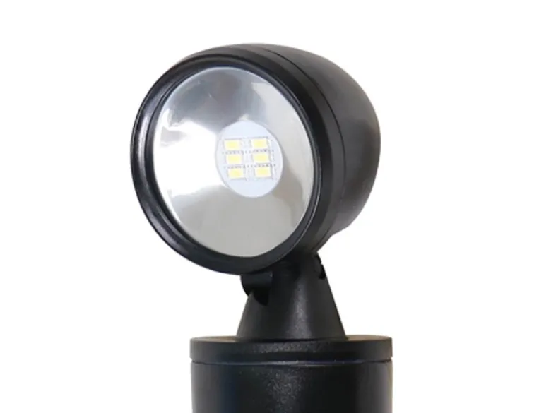 2er-Set Outdoor LED-Scheinwerfer mit Erdspiess / Gartenscheinwerfer je 3W