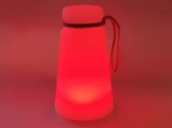 2er SET Outdoor Tischlampen mit Fernbedienung dimmbar & RGB, Höhe 20cm