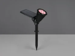 2er Set Solar Deko Gartenstrahler schwenkbbar mit RGB Farbwechsel