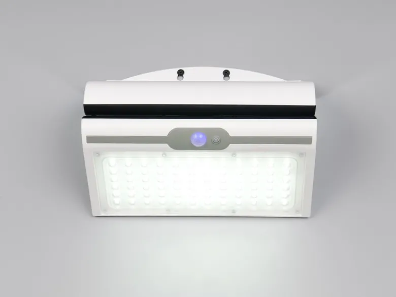 2er SET Solar Wandleuchte mit Bewegungsmelder & dezentem Dauerlicht