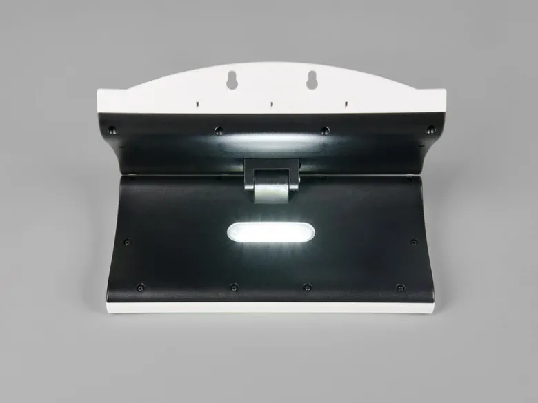 2er SET Solar Wandleuchte mit Bewegungsmelder & dezentem Dauerlicht
