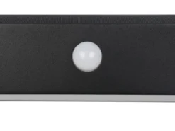 2er SET Solar Wandleuchten auch per USB aufladbar mit Bewegungsmelder, B: 30cm