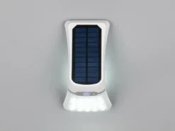 2er SET Solar Wandleuchten mit Bewegungsmelder & dezentem Dauerlicht