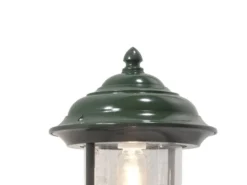 2er-Set stehende Wandleuchte PARMA, Aluminium grün, E27, IP43