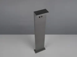 2er SET Wegeleuchten mit Solar und Strom, Hybrid mit Bewegungsmelder Höhe 100cm