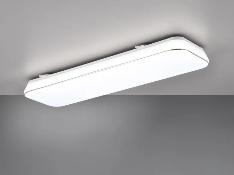 Flache LED Deckenleuchte BLANCA dimmbar, Neutralweiß, Breite 60cm